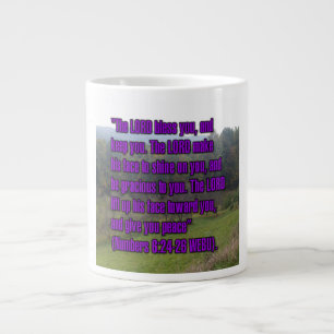 Numeri 6:24-26 WEBU Mug Jumbo-Tasse