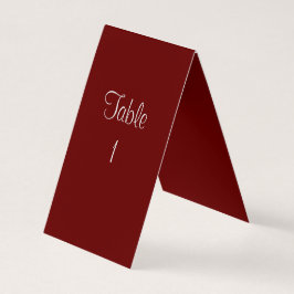 Numerische Tafelmarken
