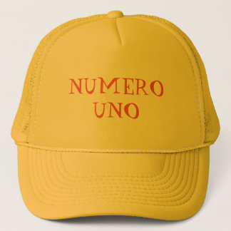 "NUMERO UNO" TRUCKER HAT TRUCKERKAPPE