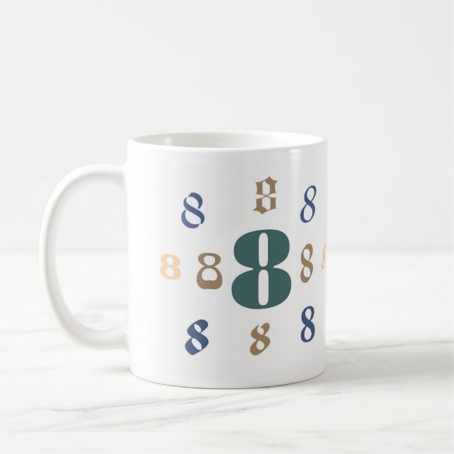 Numerologie 8 Tasse (Links)