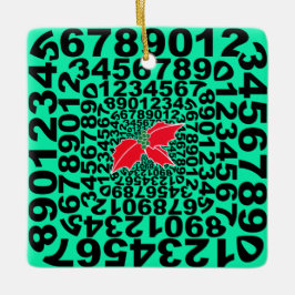 Numerophile Designschmuck Keramikornament