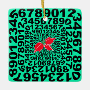 Numerophile Designschmuck Keramikornament