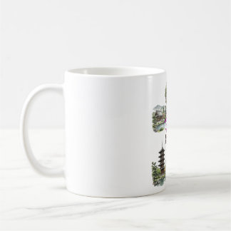 Numerous tourist attractions in Kyoto, Japan Kaffeetasse