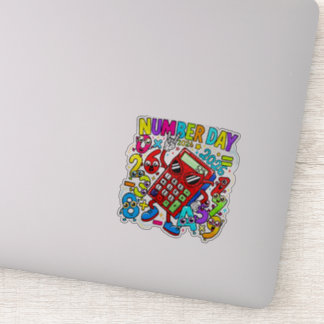 Numertag 2026 Mathe-Sticker für Kinder UK-Schulen Aufkleber