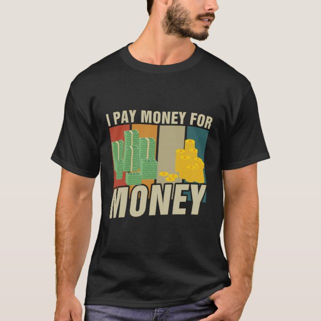 Numismatische Expertenwährung für seltene Münzsamm T-Shirt (Vorderseite)
