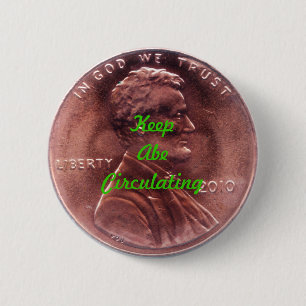 Numismatisches Geschenk Button