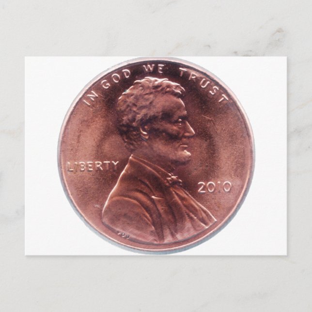 Numismatisches Geschenk Postkarte (Vorderseite)