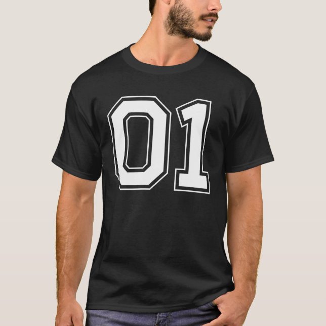 Nummer 01 T-Shirt (Vorderseite)
