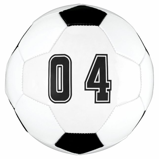 Nummer 04 fußball (Vorderseite)