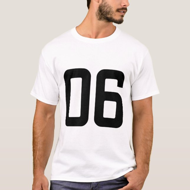 NUMMER 06 T-Shirt (Vorderseite)