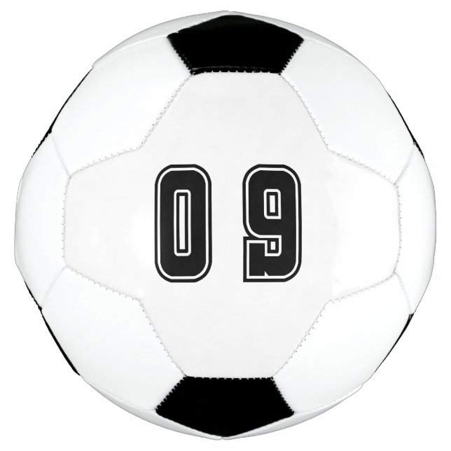 Nummer 09 fußball (Vorderseite)