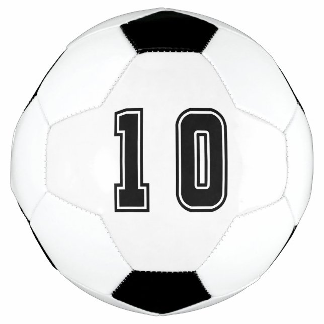 Nummer 10 fußball (Vorderseite)