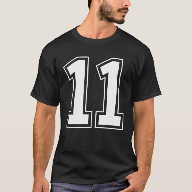 Nummer 11 T-Shirt (Vorderseite)