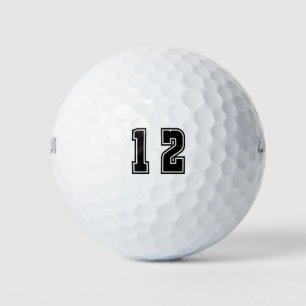 Nummer 12 golfball