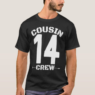 Nummer 14 Cousin Crew Wiedervereinigung passende F T-Shirt
