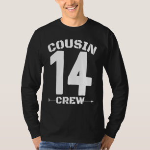 Nummer 14 Cousin Crew Wiedervereinigung Passende F T-Shirt