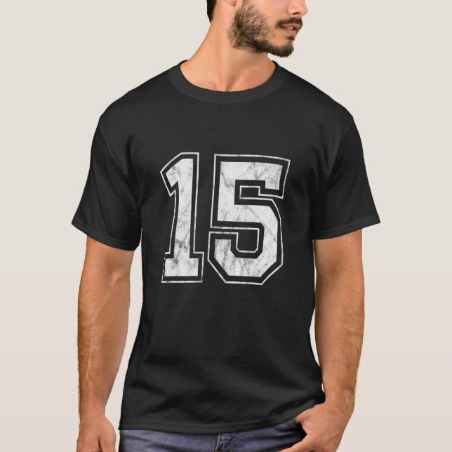 Nummer 15 T-Shirt (Vorderseite)