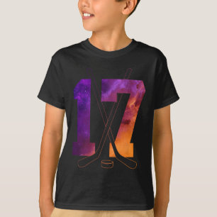 Nummer 17 Jahre Eishockey 17. Geburtstag T-Shirt
