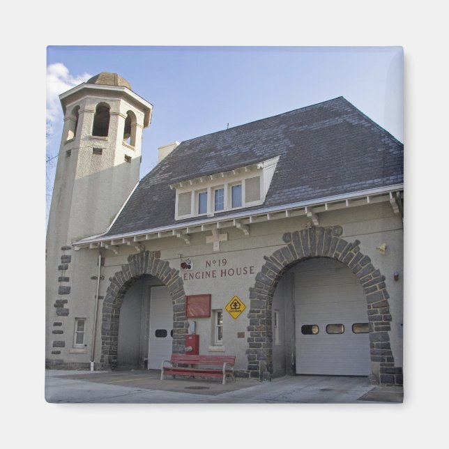 Nummer 19 Motor House in Washington, D.C. Magnet (Vorne)