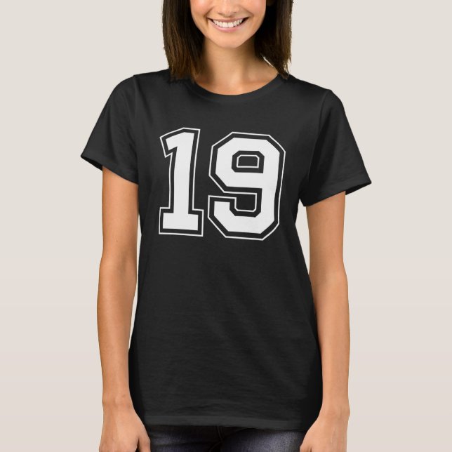 Nummer 19 T-Shirt (Vorderseite)