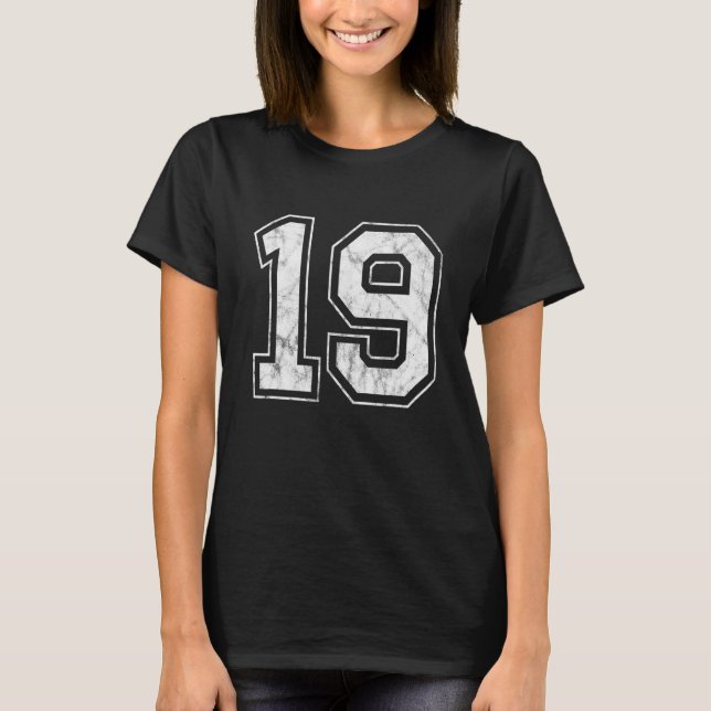 Nummer 19 T-Shirt (Vorderseite)