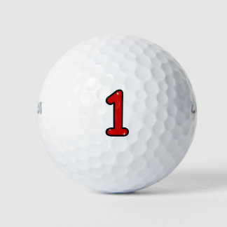 Nummer 1, 1, 1 Jahr, Nummer 1, Nummer 1 Golfball