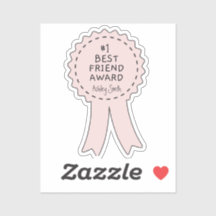 Nummer 1 Auszeichnung für beste Freundin - Individ