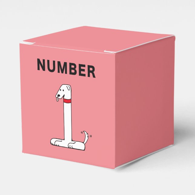 Nummer 1 geschenkschachtel (Vorderseite)