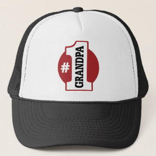 Nummer 1 Großvater Truckerkappe