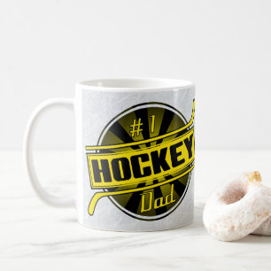 Nummer 1 Hockey-Vater-Tasse Tasse
