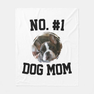 Nummer 1 Hund Mama Mutter Mutti Muttertag Tierlieb Fleecedecke