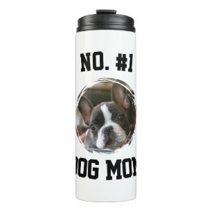 Nummer 1 Hund Mama Mutter Mutti Muttertag Tierlieb Thermosbecher