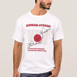 Nummer 1 Ichiban Otosan Japanischer Vater Christli T-Shirt