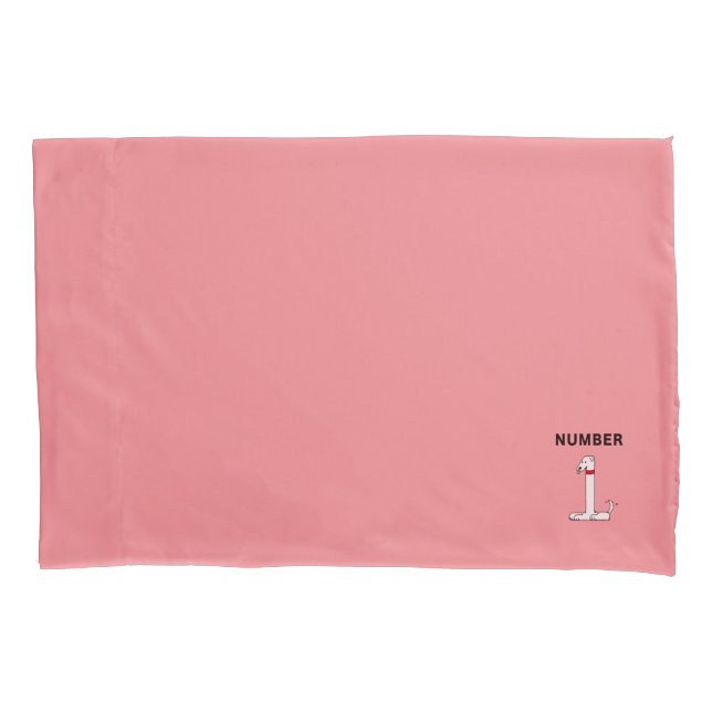 Nummer 1 kissenbezug (Vorderseite)