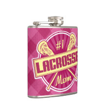 Nummer 1 Lacrosse Mama Angesagt Flasked