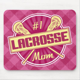 Nummer 1 Lacrosse-Mama-Maus-Matte Mousepad