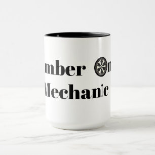 Nummer 1 Mechanische Kaffeepause Tasse