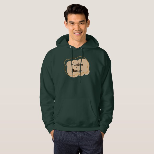 Nummer 1 Menschlicher T - Shirt (Vorne ganz)