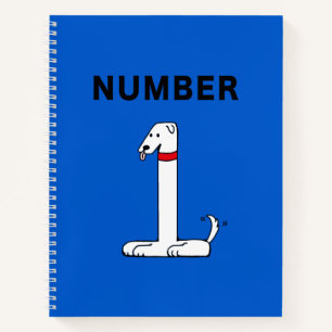 Nummer 1 notizbuch