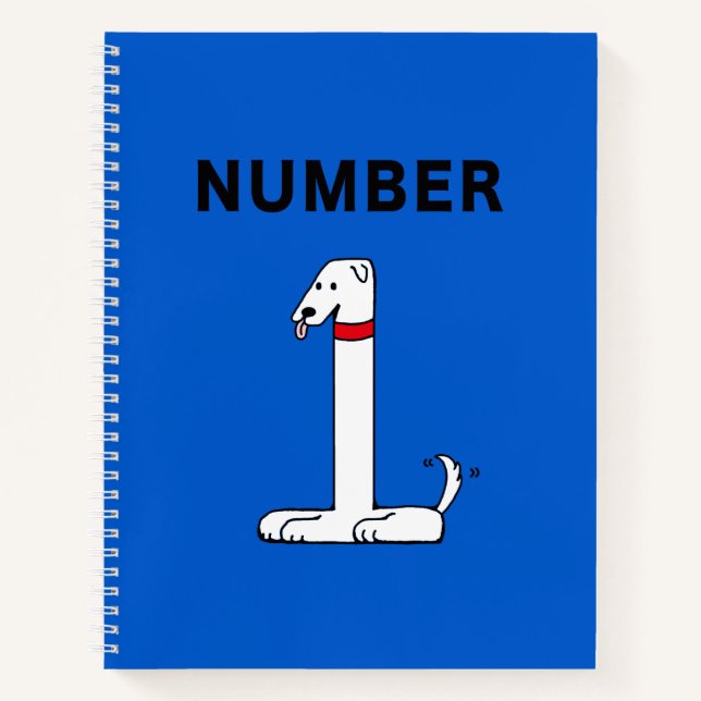 Nummer 1 notizbuch (Vorderseite)