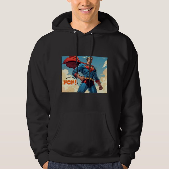 Nummer 1 Pop Hoodie (Vorderseite)