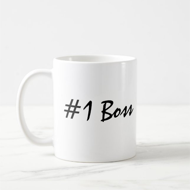 Nummer 1 Tasse für den Boss-Kaffee (Links)