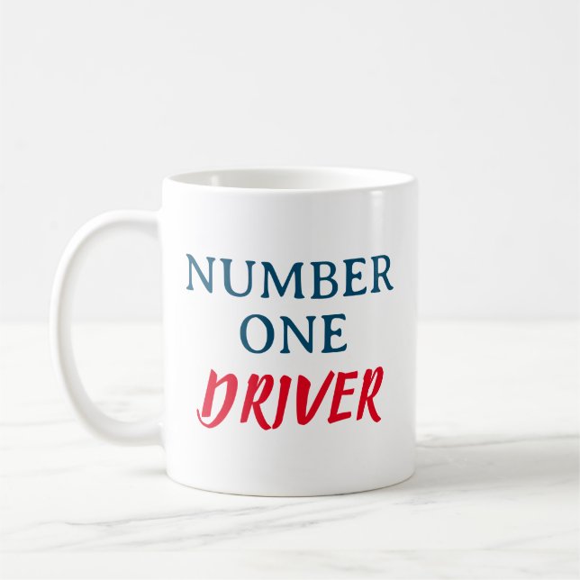Nummer 1 Treiber Kaffeetasse (Links)