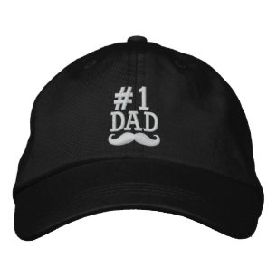 Nummer 1 VATER bestickte Hülle Baseballkappe