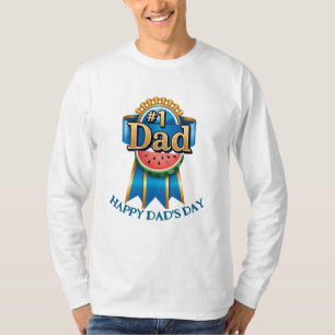 Nummer 1 Vater - Geschenk für den benutzerdefinier T-Shirt