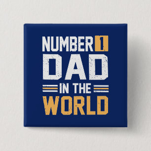 Nummer 1 Vater in der Welt Button