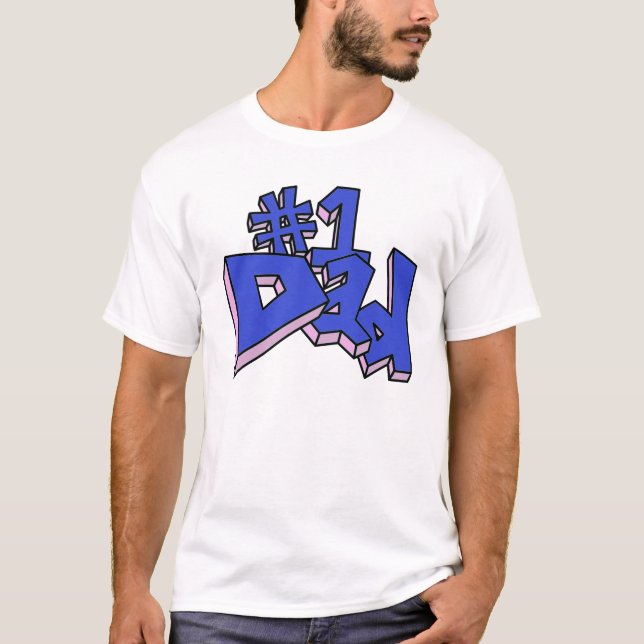 Nummer 1 Vater T - Shirt (Vorderseite)