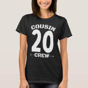 Nummer 20 Cousin Crew Wiedersehen Matching Family T-Shirt