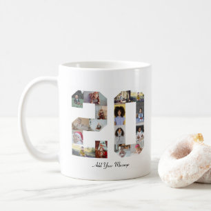 Nummer 20 FotoCollage Kaffeetasse