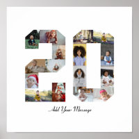 Nummer 20 FotoCollage